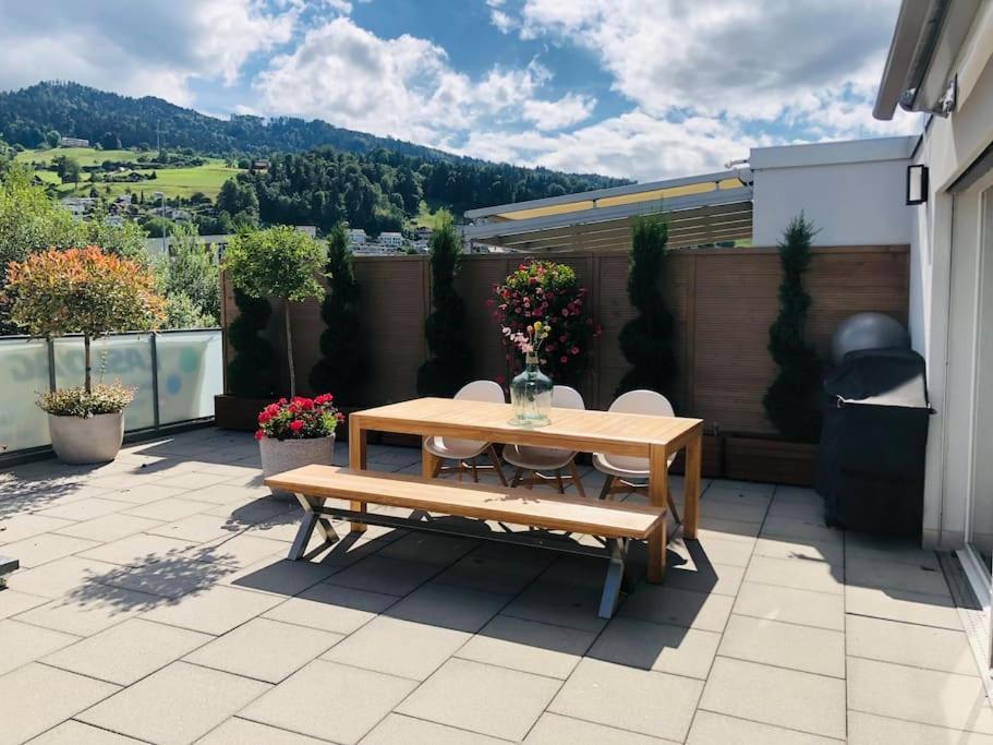 Atikka, Atico, Penthouse Lucerne Exterior foto